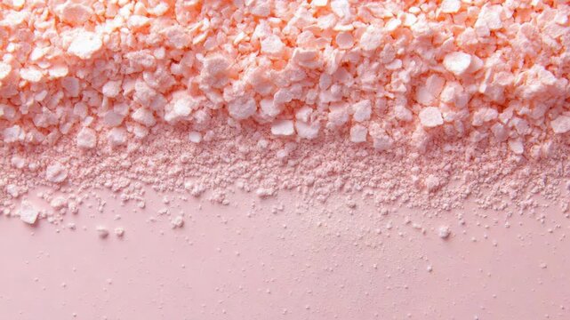 selective focus powder texture close-up