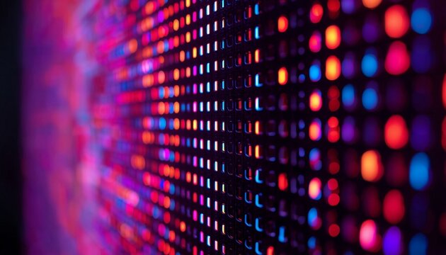 LED screen texture abstract background close up