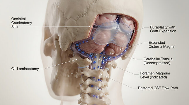 Transparent Syringomyelia Surgery with Syringosubarachnoid Shunt Placement