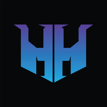 Letter H Bottom Logo