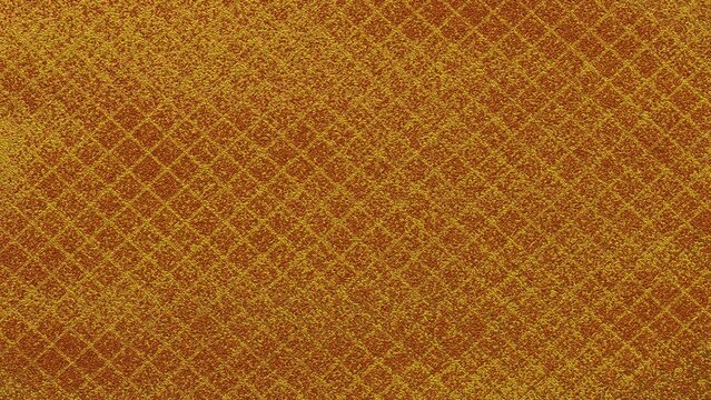 ich golden grungy vintage textured background with intricate subtle diamond lattice pattern.