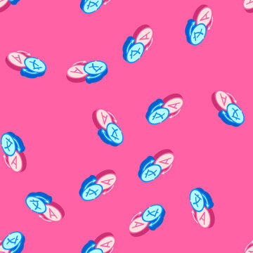 language translation natural language processing nlp isometric seamless pattern. language translation natural language processing nlp sign illustration