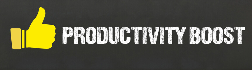 Productivity Boost   © magele-picture