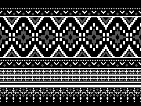 Geometric ethnic oriental pattern. Ethnic pattern. Navajo, Native American tribal fabric design for clothing, fabric, textile, wrapping, background, wallpaper, carpet, print, embroidery style