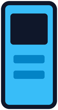 Mobile phone remote control application interface managing smart device