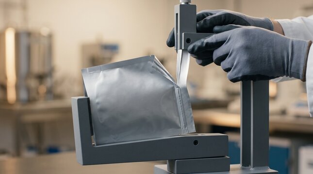 Seal peel testing verifies flexible pouch performance