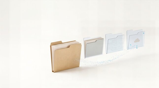 Digital transformation of paper documents to cloud storage