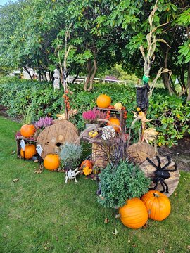 Halloween decoration in Billund