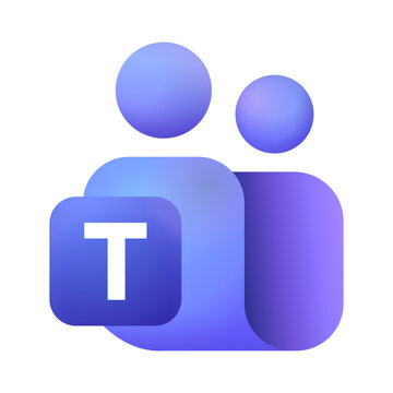 New microsoft teams new logo 2026 update icon, collaboration app symbol in transparent png and vector svg