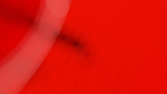 Abstract vibrant red motion blur background with curved light streak and copy space for dynamic design template