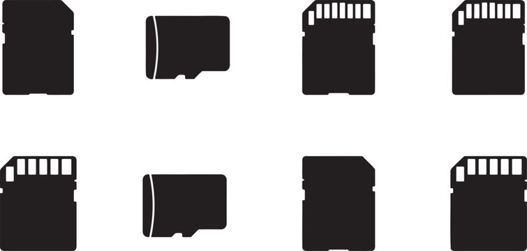 Digital memory cards and camera flash storage media