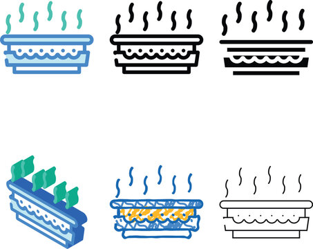 gas multipack smell color icon vector. gas smell sign. isolated symbol illustration