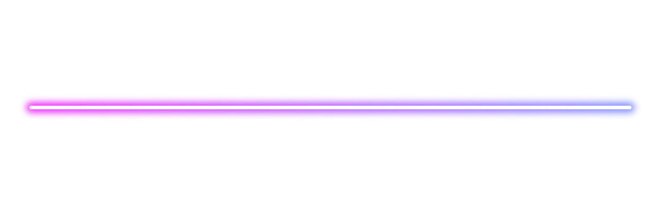 Obraz premium Pink and Blue Gradient Glowing Neon Line Graphic Element Isolated on Transparent Background