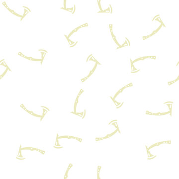 throwing axe tool glyph vector seamless pattern. throwing axe tool thin illustration