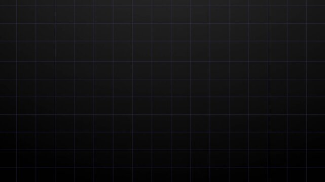 Futuristic purple grid motion background on dark black backdrop, animated horizontal and vertical lines with glowing gradient, premium technology visualization, seamless 4K video loop