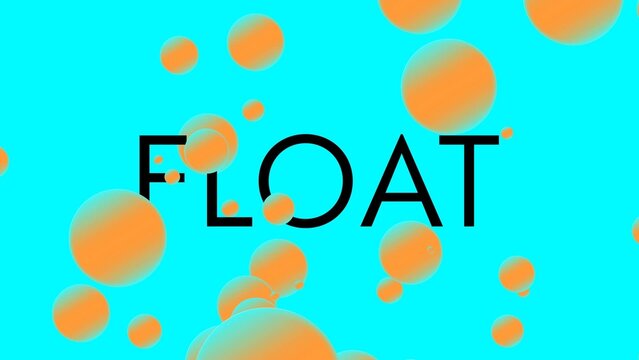 Floating Particle Title