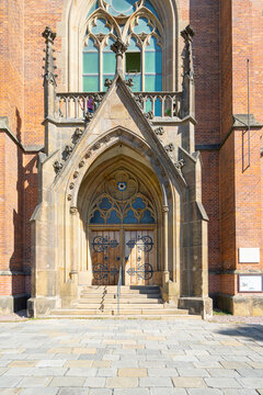 The Church of Jan Amos Comenius - Red Church in Brno, Czech Republic