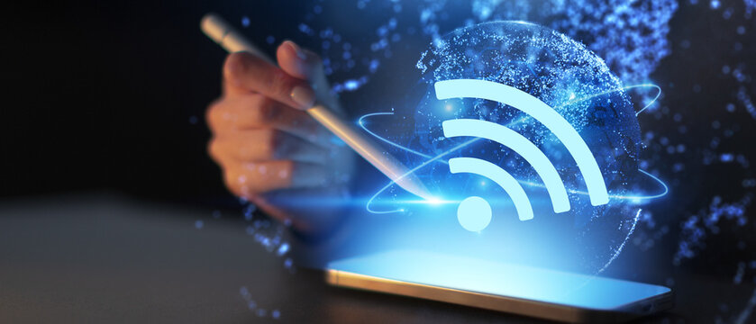 WiFi Wireless Network Connectivity for Mobile Communication and Internet Access