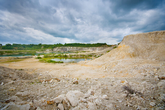 Faxe Kalkbrud limestone quarry, Denmark