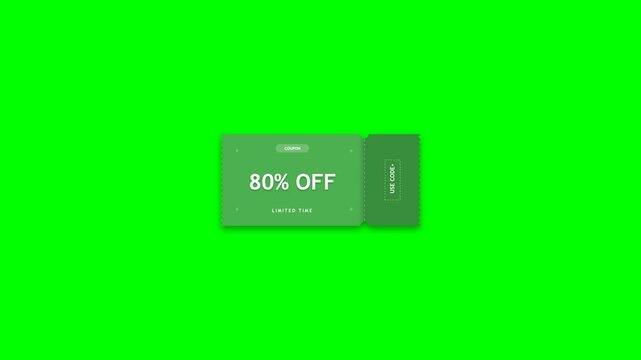 80 percent off green coupon for digital commerce