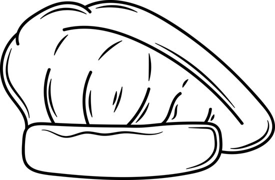 Slouched Chef Hat Toque