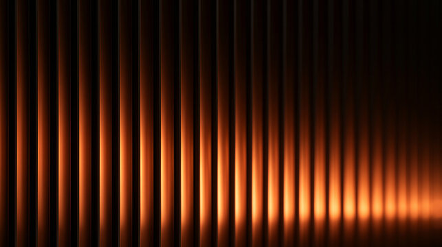 Abstract Bronze Vertical Slats and Light Background