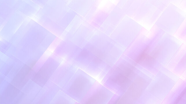 Abstract Purple Glowing Geometric Squares Background