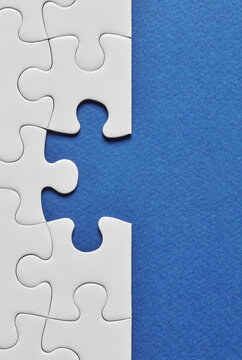 Missing puzzle piece in completed puzzle