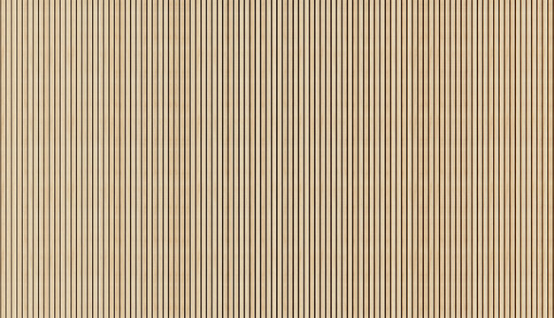 Light wooden slat wall texture background
