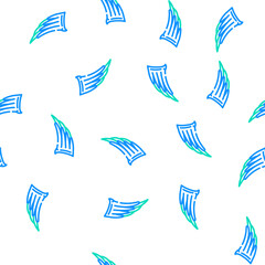 Fototapeta premium abstract wing vector seamless pattern abstract wing sign illustration