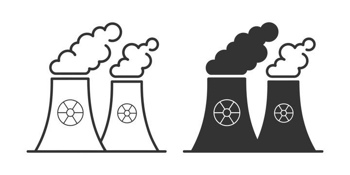 nuclear power plant icon