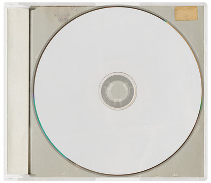 Retro style Slimline compact CD case. png isolated on transparent background