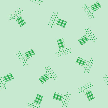 edge computing node data center glyph vector seamless pattern. edge computing node data center thin illustration