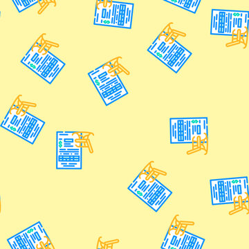 retirement planning budget planning vector seamless pattern retirement planning budget planning sign illustration