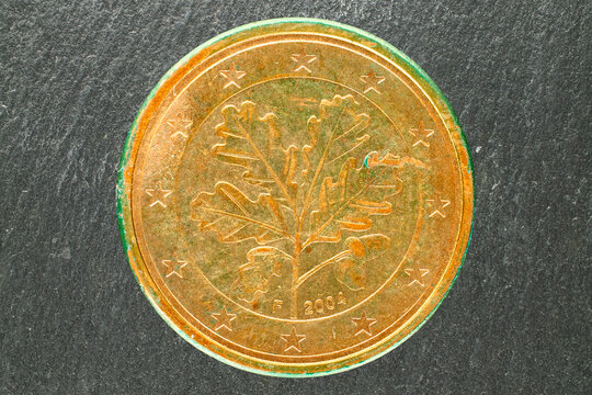 2 euro cent coin 2004 (letter F - Stuttgart), Germany