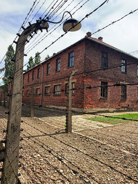 Auschwitz-Birkenau nazi concentration camp