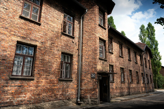Auschwitz-Birkenau nazi concentration camp