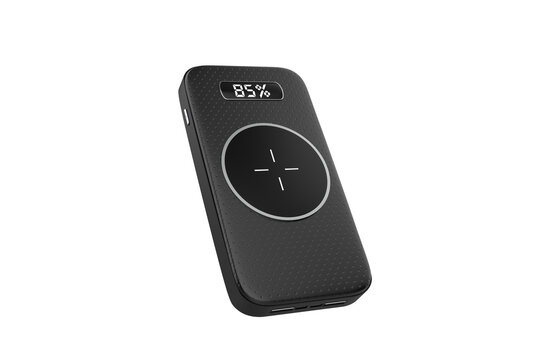 Power Bank Isolated On White Background. 3d illustration