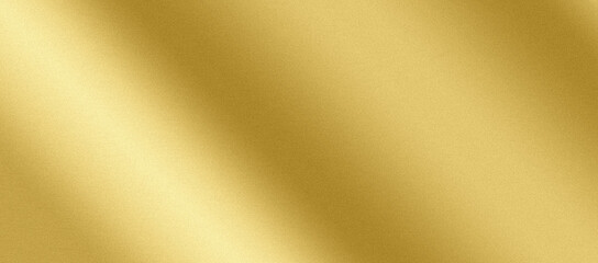 Abstract gold texture background with soft light waves and metallic glitter surface. © Probir