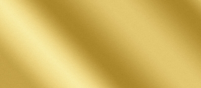 Abstract gold texture background with soft light waves and metallic glitter surface.