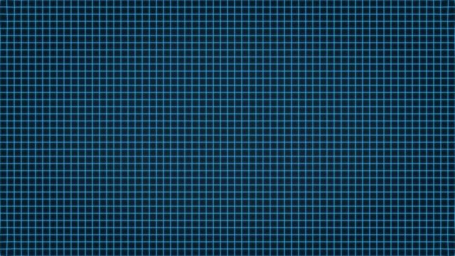 Grid pattern features a repeating sequence of dark blue squares organized in a precise geometric layout.