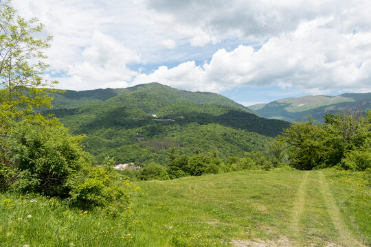 Beautiful nature in the Tavush mountain region of Armenia, near Dilijan.