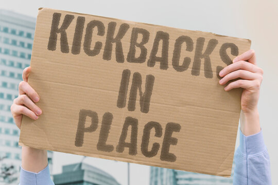 "Kickbacks in place" Hidden payments embedded in contracts. CORRUPTION. INCOME. MINISTER. STATE. FUNDS.