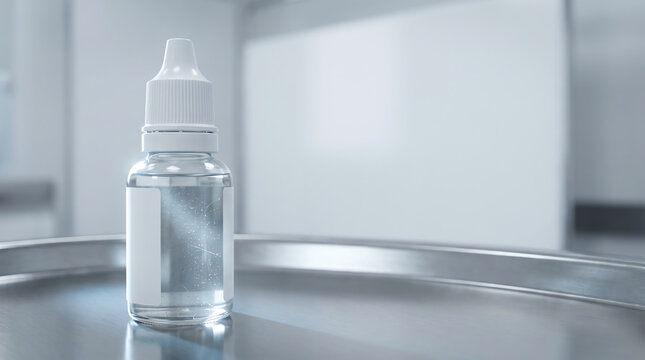 Contaminated Eye Drop Bottle Concept for Ophthalmic Drug Safety and Recall