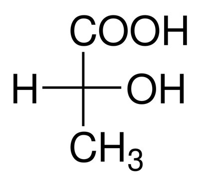 L-Milchs&auml;ure Milchs&auml;ure Chemische Strukturformel Molek&uuml;l