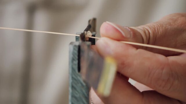 Thread by Thread Crafting the Invisible Skeleton