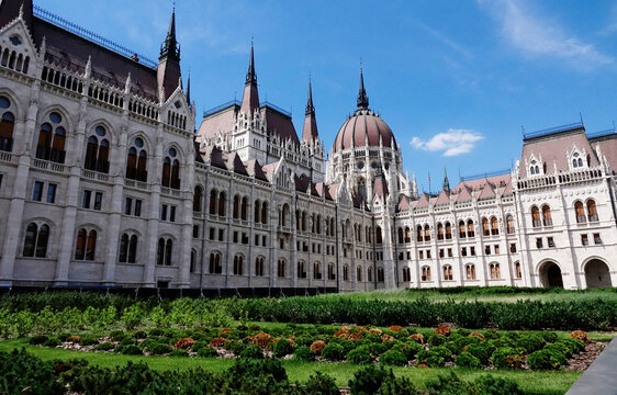 Architecture and street scenes in central Budapest, the capital of Hungary, Hungary