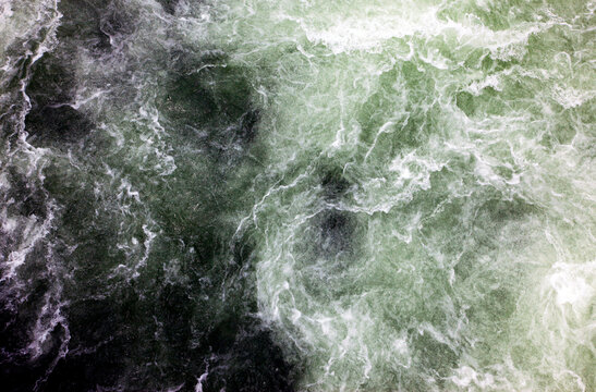 Detail of the Green River, British Columbia, Canada