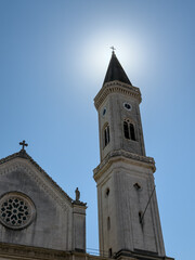 Fototapeta premium St. Ludwig Church Tower in Munich, Germany
