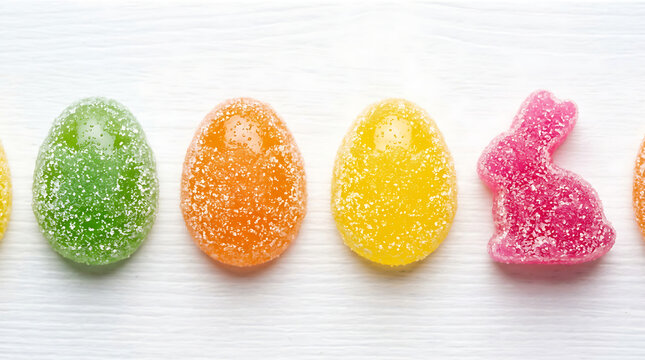 colorful easter eggs